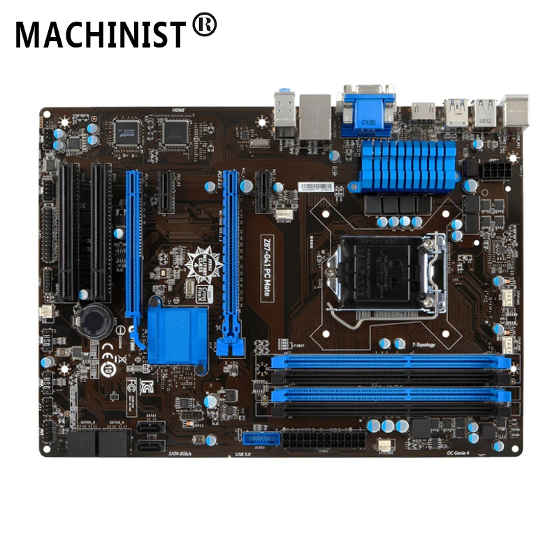 

For MSI Z87-G41 PC Mate Desktop motherboard MB Intel Z87 LGA 1150 ATX DDR3 32GB SATA3.0 USB3.0 100% fully Tested Free shipping