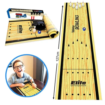 

Puzzle Interactive Kids Table Game Toys Curling Ball Children Bowling Parent-Child Interactive Games 1 Set