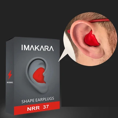 Sound Insulation Noise Prevention Sleep Work Student Sleep Noise Prevention Artifact Super Heat Fit and Shaping Earplugs