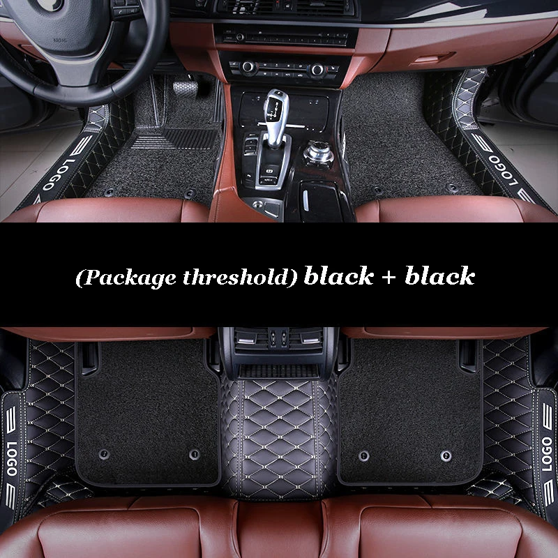 

Custom Car Floor Mats for peugeot RCZ 307 sw 308 607 206 207 301 407 308 408 508 2008 4008 5008 3008 foot mats auto accessories