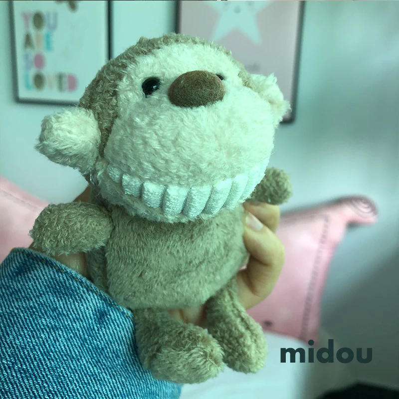 Уродливые милые куклы мини Улыбка большой зуб куклы ins свинья кукла Единорог сумка кулон Рюкзак Плюшевые игрушки для детей Детские игрушки