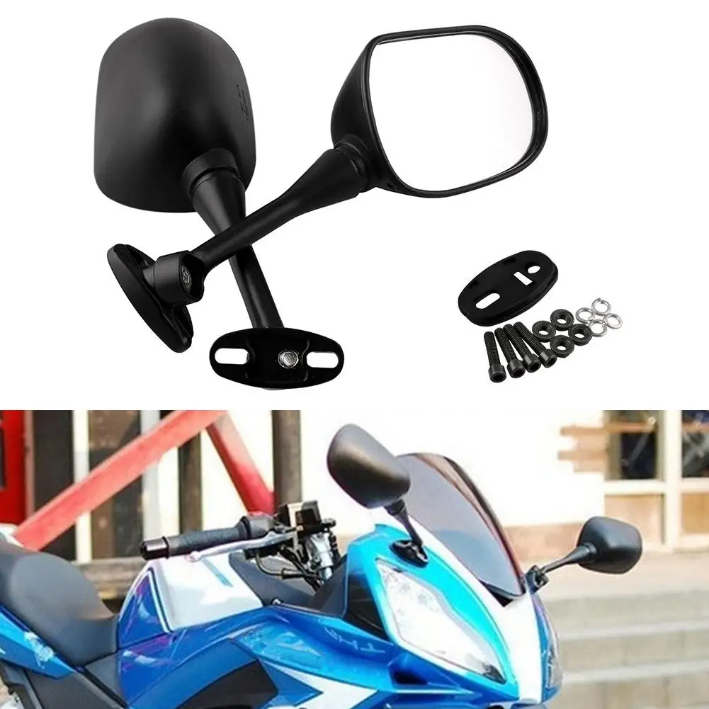 2 шт. универсальные зеркала заднего вида мотоцикла для Honda Suzuki Yamaha Kawasaki скутер KTM Ducati аксессуары мотора