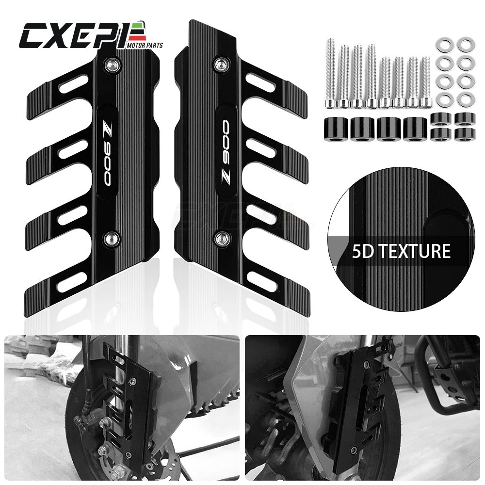 Protector de motor para Kawasaki Z900 Z1000 Versys 1000 Z900RS, protección de almohadillas