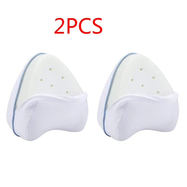 2PCS Подушка для ног из хлопка с эффектом памяти для спины, бедер, ног и колена - Цвет: 2PCS