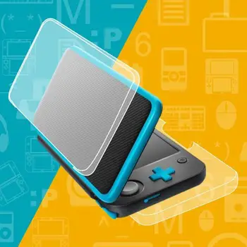 

Crystal Case Protector Cover for New Nintendo 2DS XL Portable Lightweight PC Material Transparent Protector Game Accessories