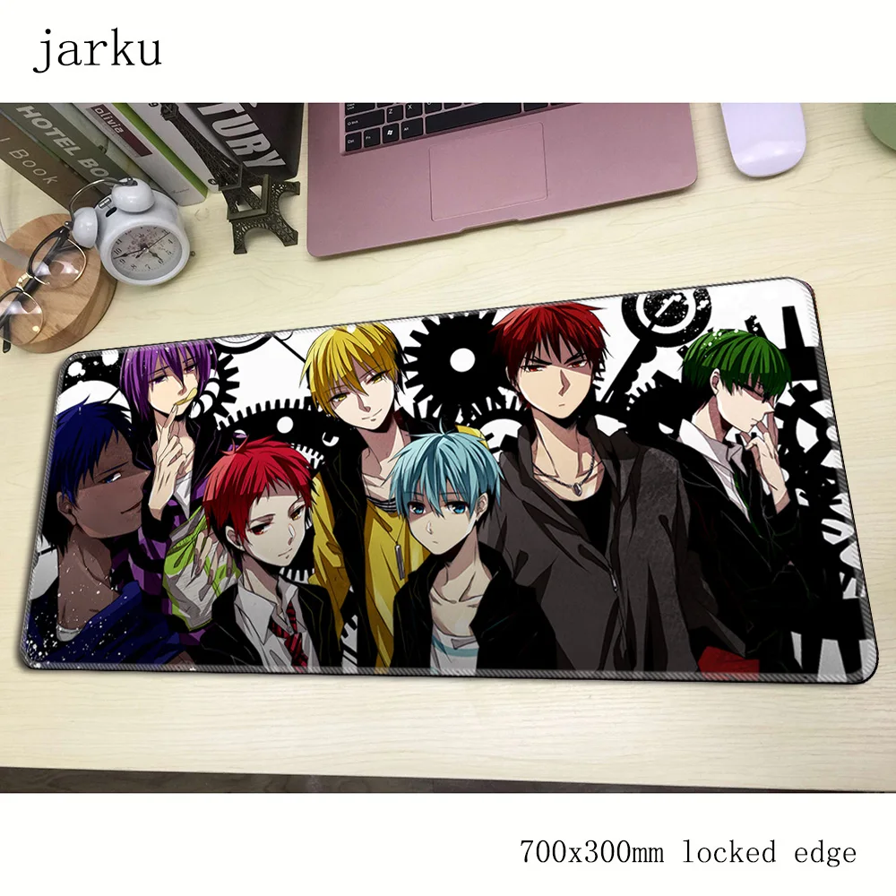 Коврик для баскетбола Kuroko мышь высокого класса компьютерный коврик для мыши 700x300X2 мм padmouse милый коврик для мыши гаджет аниме настольные коврики