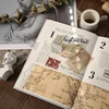 Journamm 11 Design Vintage Style Washi Paper Tape Scrapbooking Sticker School Supplies Decoration DIY Creative Stationery Tapes 5
