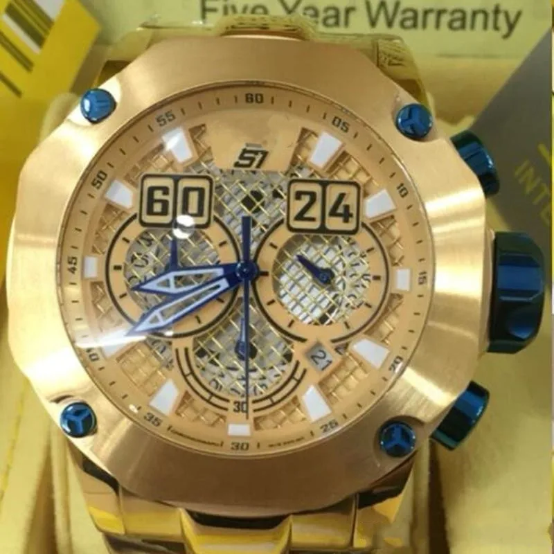 2021 Luxury Brand Invicible S1 RALLY Watch BOLT ZEUS 100% Function Stainless Steel Timer Waterproof 200M Dropshipping