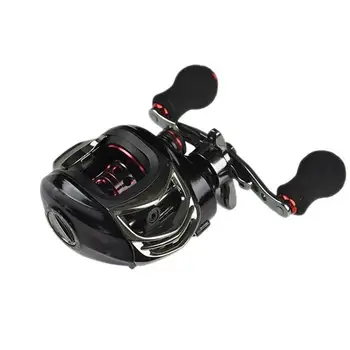 

12BB 6.3:1 Casting Fishing Reel Left/Right Hand Casting Fishing Reel Magnetic Centrifugal Dual Brake Baitcasting Spinning Reel