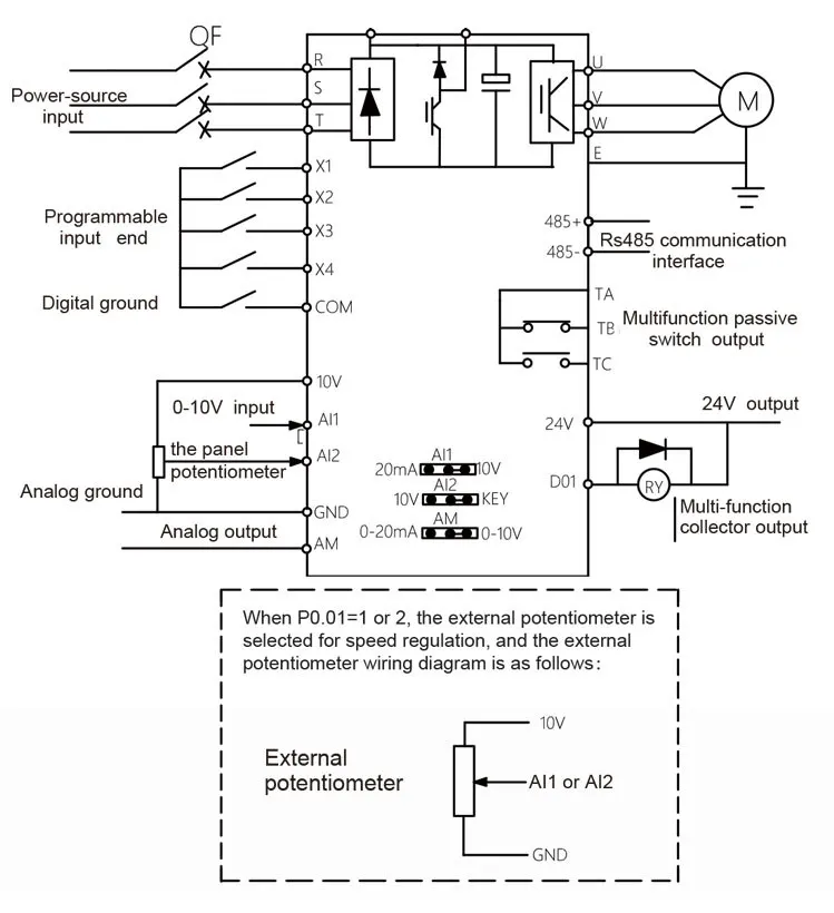 Step up повышающий преобразователь постоянного тока инвертор 220v до 380v 3 фазовый силовой трансформатор для мотора с частотно-регулируемым приводом