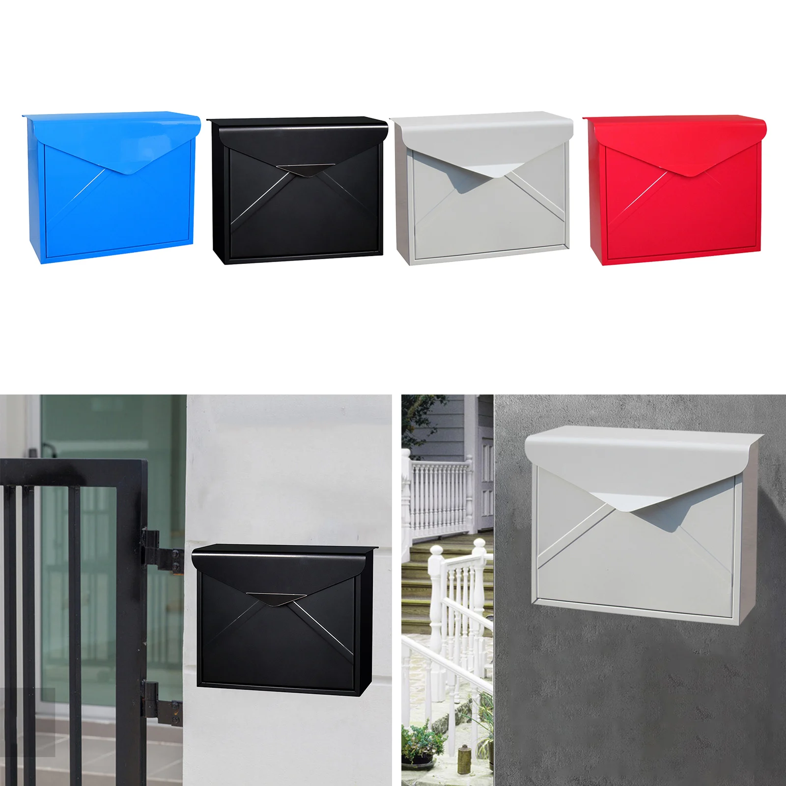 Outdoor Locking Mailbox for Home Balcony