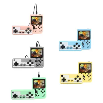 

Mini Pocket Game Console Retro Gamepad Portable Handheld Built-in 500 Classic Games Video Game Player with Controller Kids Gift