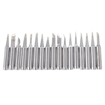

17pcs Soldering Iron Tips Kit Repair System For Hakko Atten Quick Saike Kada Aoyue Solder Station Supplies