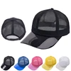 WZCX Transparent Brim Breathable Baseball Cap Hollow Out Shading Summer Unisex Adjustable Outdoor Trucker Cap Men Dad Hat 1