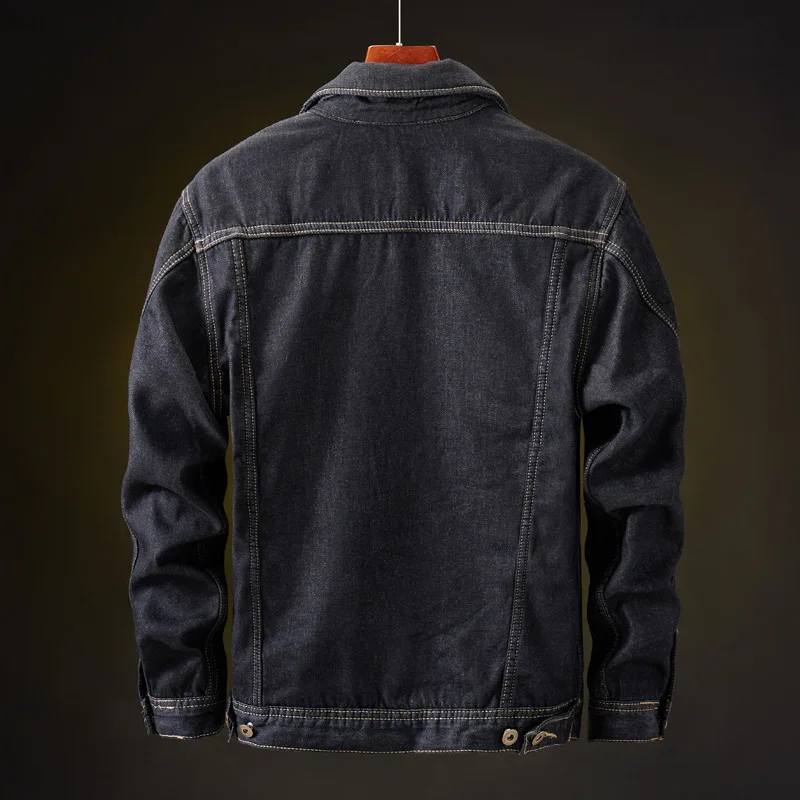 

Men \ 'S Denim plus Velvet Thick Warm Slim Size