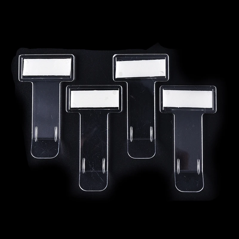 

4PCS Car Vehicle Parking Ticket Receipt Permit Card Holder Clip Sticker Windscreen