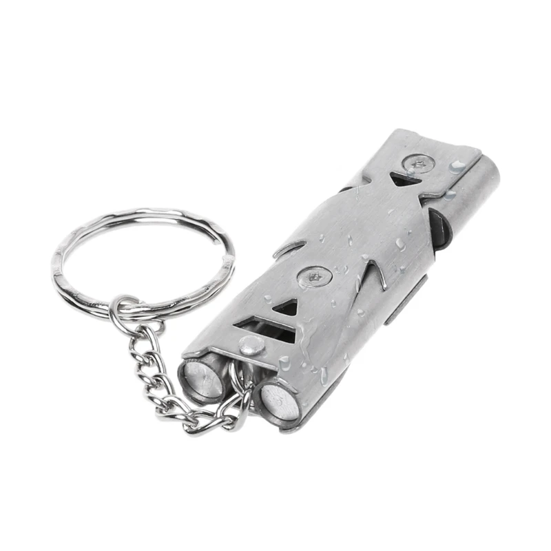 Двойные трубки высокого децибела выживания спасательный аварийный свисток наружные аксессуары