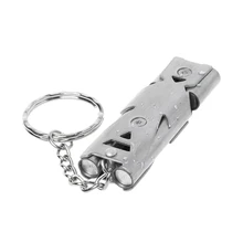 Двойные трубки высокого децибела выживания спасательный аварийный свисток наружные аксессуары