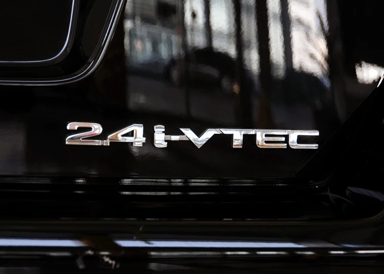 Подлинная OEM для HONDA i-VTEC задняя хромированная эмблема бейдж 7-го поколения 2003- ACCORD Civic JAZZ ODYSSEY наклейки