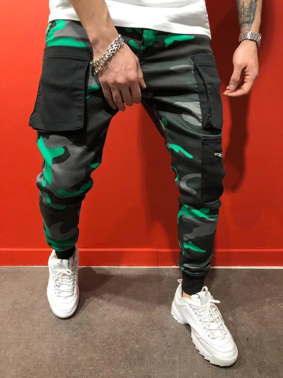 

New Spring Autumn Brand Gyms Men Joggers Sweatpants Men's Joggers Trousers Sporting Clothing The High Quality Bodybuilding Pants