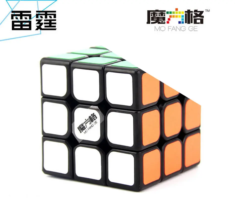 Высокое качество QiYi Thunderclap 3x3x3 волшебный куб головоломка MoFangGe 3x3 Рождественский подарок идеи детские игрушки для детей