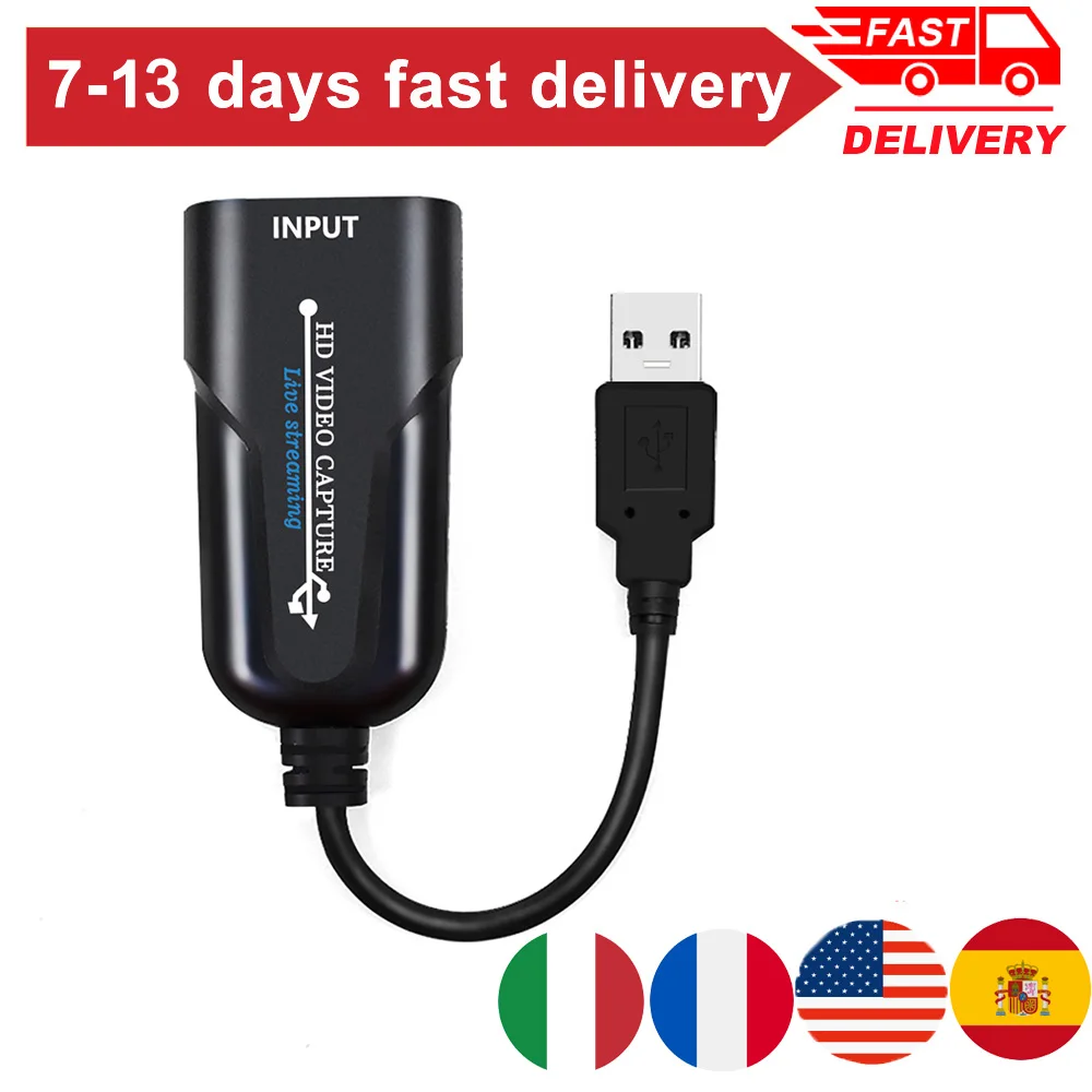 Карта видеозахвата Hdmi 2020 USB 3 0 HDMI коробка для записи видео захвата PS4 игр DVD