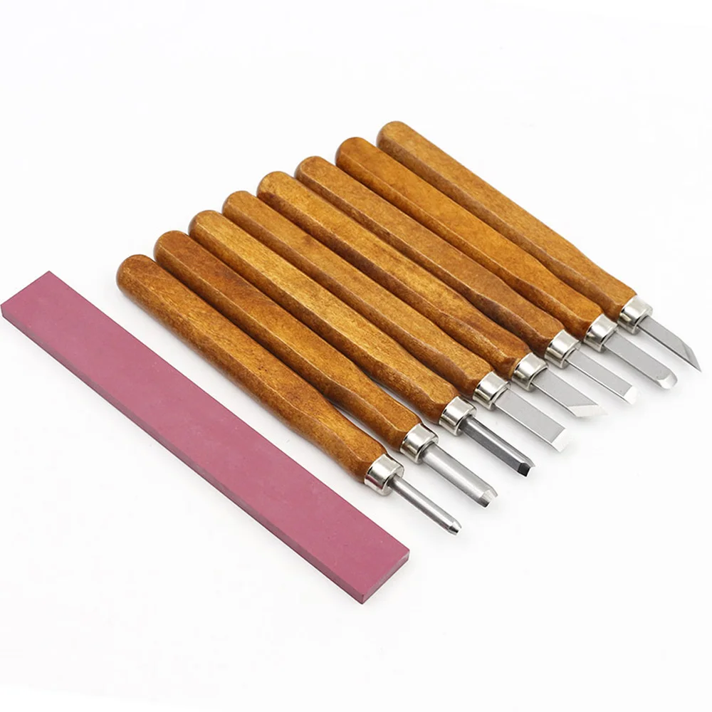 Набор гравировальных ручных инструментов для резьбы по дереву 12 шт. | Дом и сад