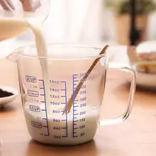 Термостойкий мерный стакан из боросиликатного стекла с градуированным CupL