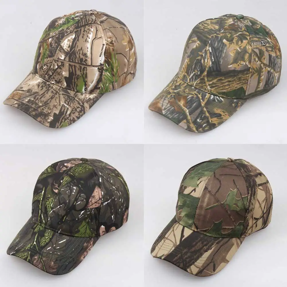 Outdoor Camouflage Hat Baseball Caps Simplicity Tactical Camo Hats Sport Cycling Caps For Men Adult
