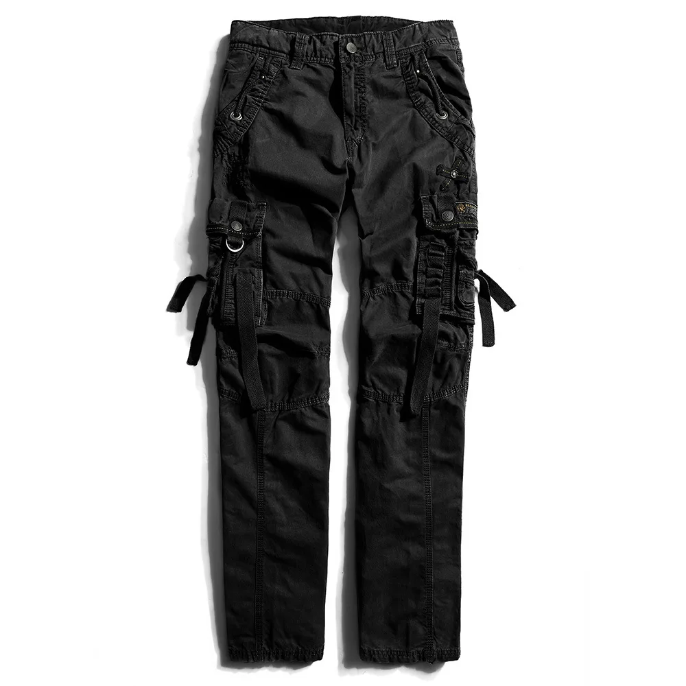 

2019 streetwear black cargo pants techwear joggers fashion camouflage tactical pants with many pockets men modis casual trousers