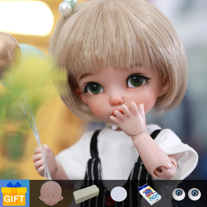 Бесплатная доставка Fairyland пукифи анте 1/8 шарнирные куклы милые фигурки из смолы