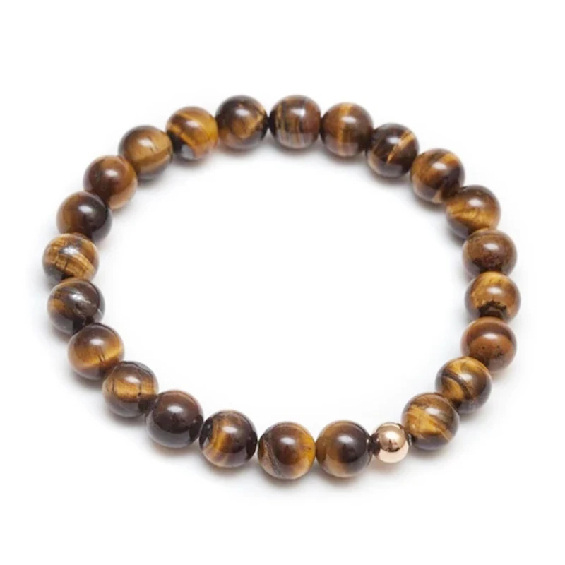 

Bangles Bracelets for Women Men Boho Bangles Natural Tiger Eyes Stone Beads Charm Handmade Jewelry Gold Homme Yoga Jewelry Gift