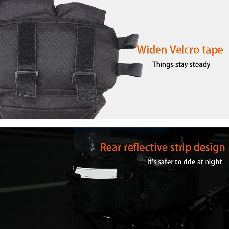 Clearance Bike Bag Mountain Bicycle Storage Bags Pocket High Capacity Hard-Wearing Anti-shock Rear MTB Road Bike Bag Bicycle Accessories 3