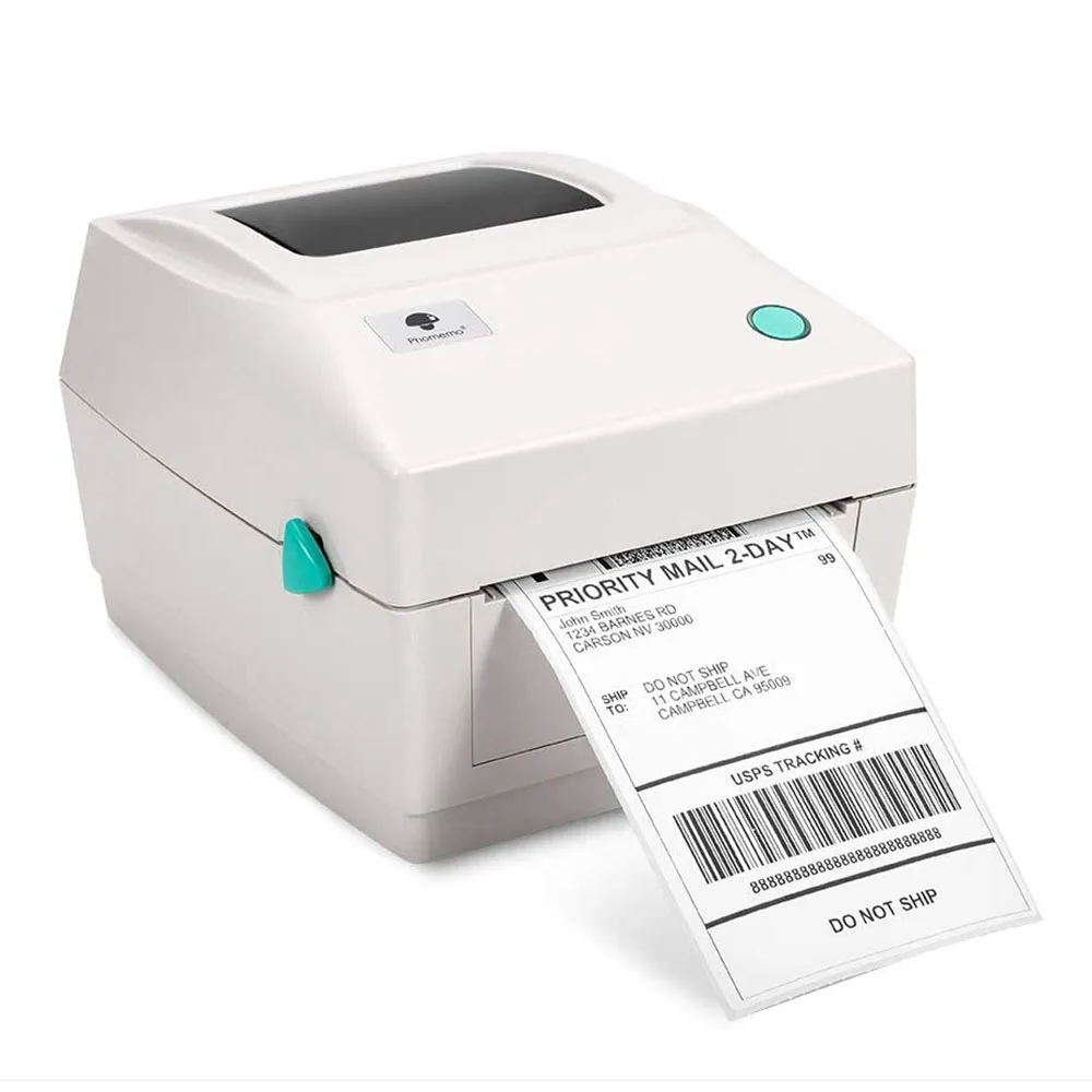 Phomemo Address Label Maker for Shipping,Mailing,Packages, Commercial Label 4x6" PM-201 Thermal Printer fit Mac & Windows best mini portable printer Printers