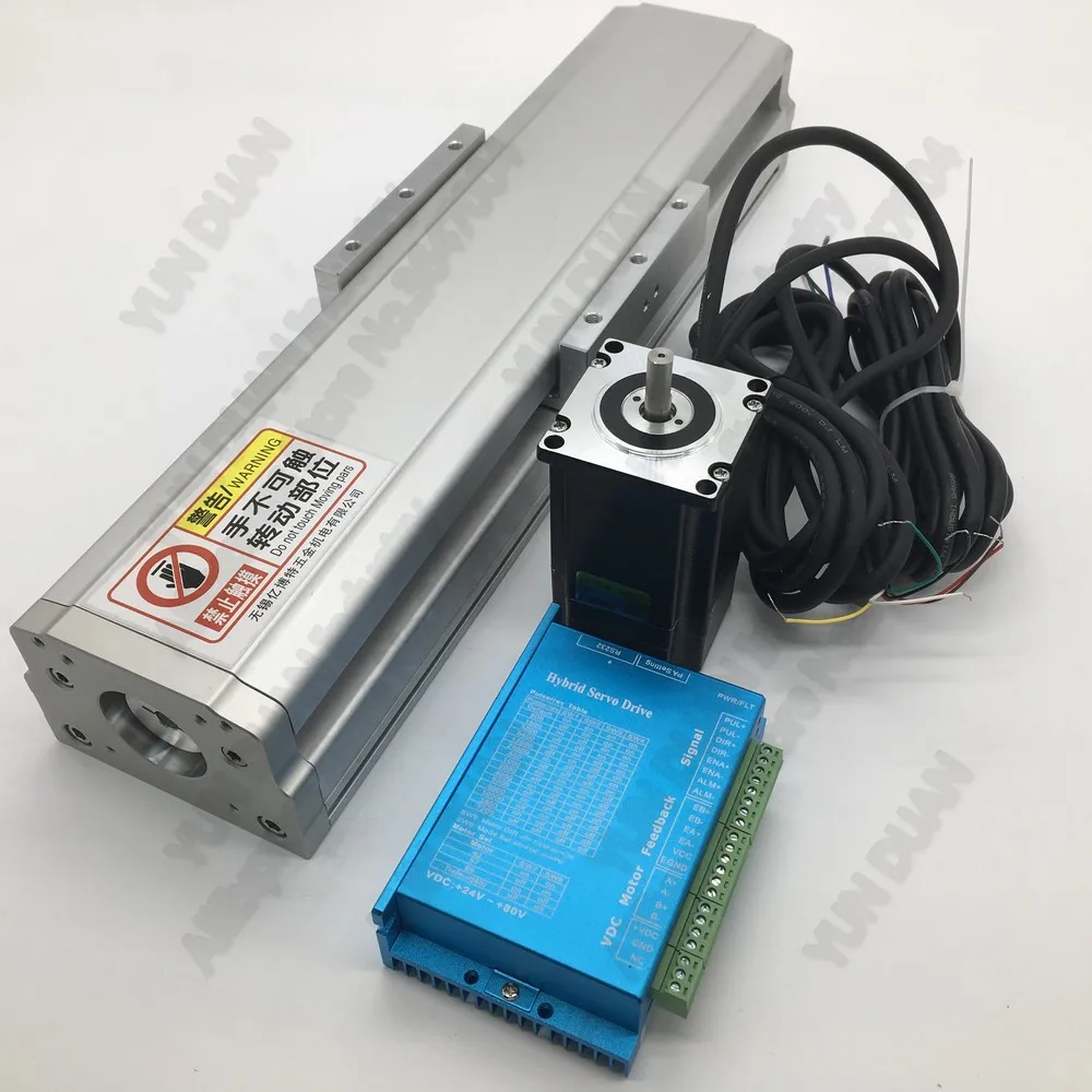 800mm Fully Enclosed Guide Actuator Linear Module 16mm Ballscrew 