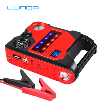 

12V Car Jump Starter Power Bank Emergency Jumper Auto Car Battery Booster starting devices Buit in Air Inflator For Car Tire