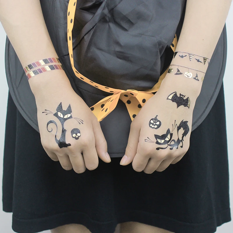 kids tattoo sticker temporary hand tattoos cartoon gold temporary tattoos for children glitter tattoo stickers halloween tattoos kids tattoo sticker temporary hand tattoos cartoon gold temporary tattoos for children glitter tattoo stickers halloween tattoos