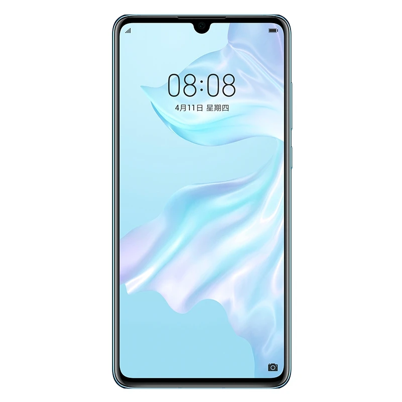 HuaWei P30 мобильный телефон Kirin 980 Android 9,1 6," OELD полноэкранный 40.0MP Leca 22,5 W зарядное устройство с отпечатком пальца NFC MHL 256GB