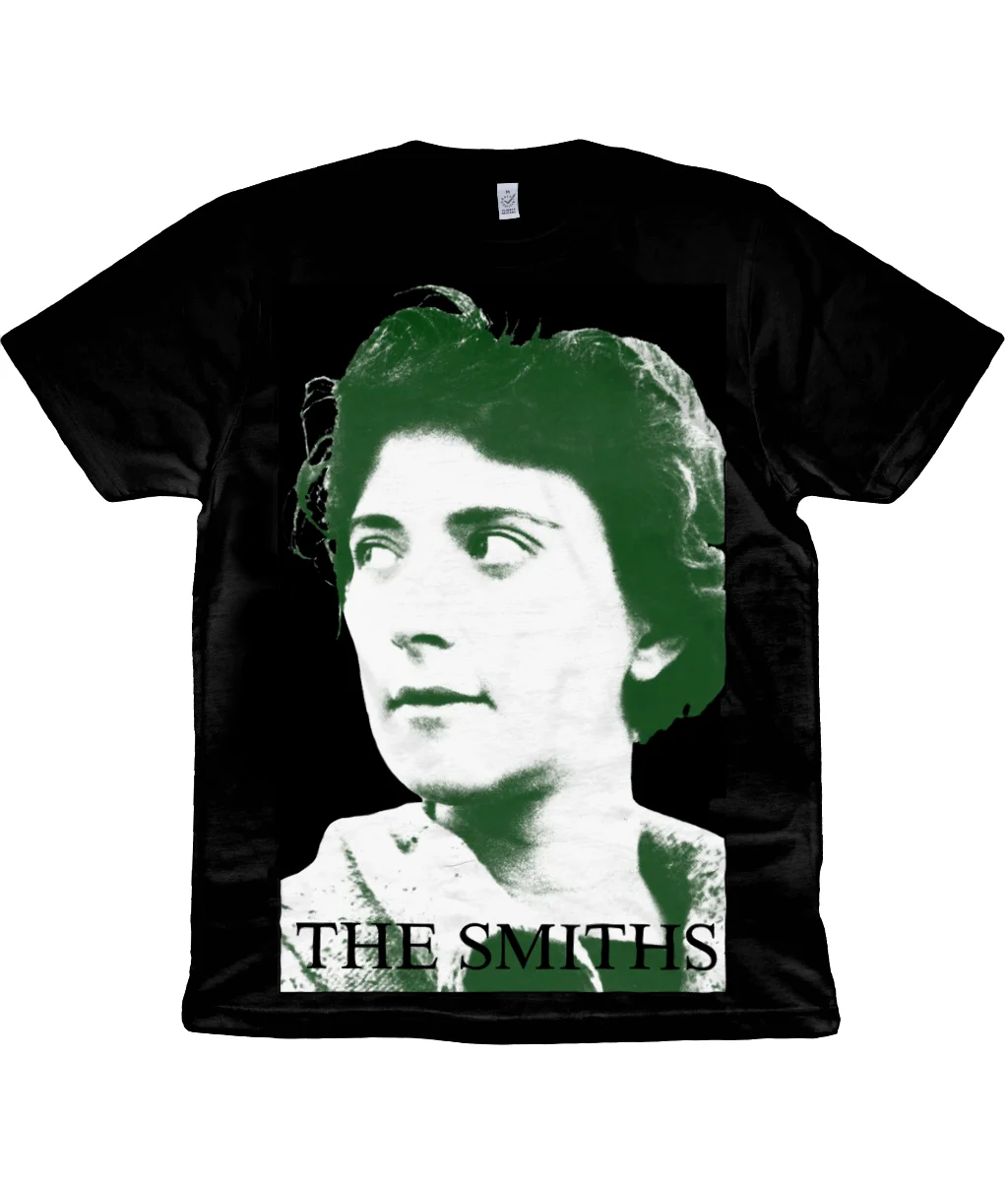 THE SMITHS 1987 футболка с рисунком девушки в коме Великобритания 12 дюймов Органическая