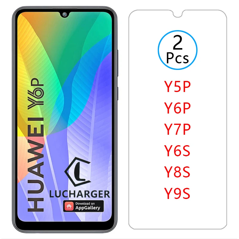 Защитный чехол для телефона из закаленного стекла huawei y5p y6p y7p y6s y8s y9s y 5p 6p 7p 6s 8s