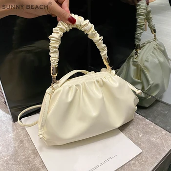 

Luxurious Women Handbag fashion Messenger Bag 2020 Summer Shoulder bag PU leather Messenger Bag popular hand cloud bag