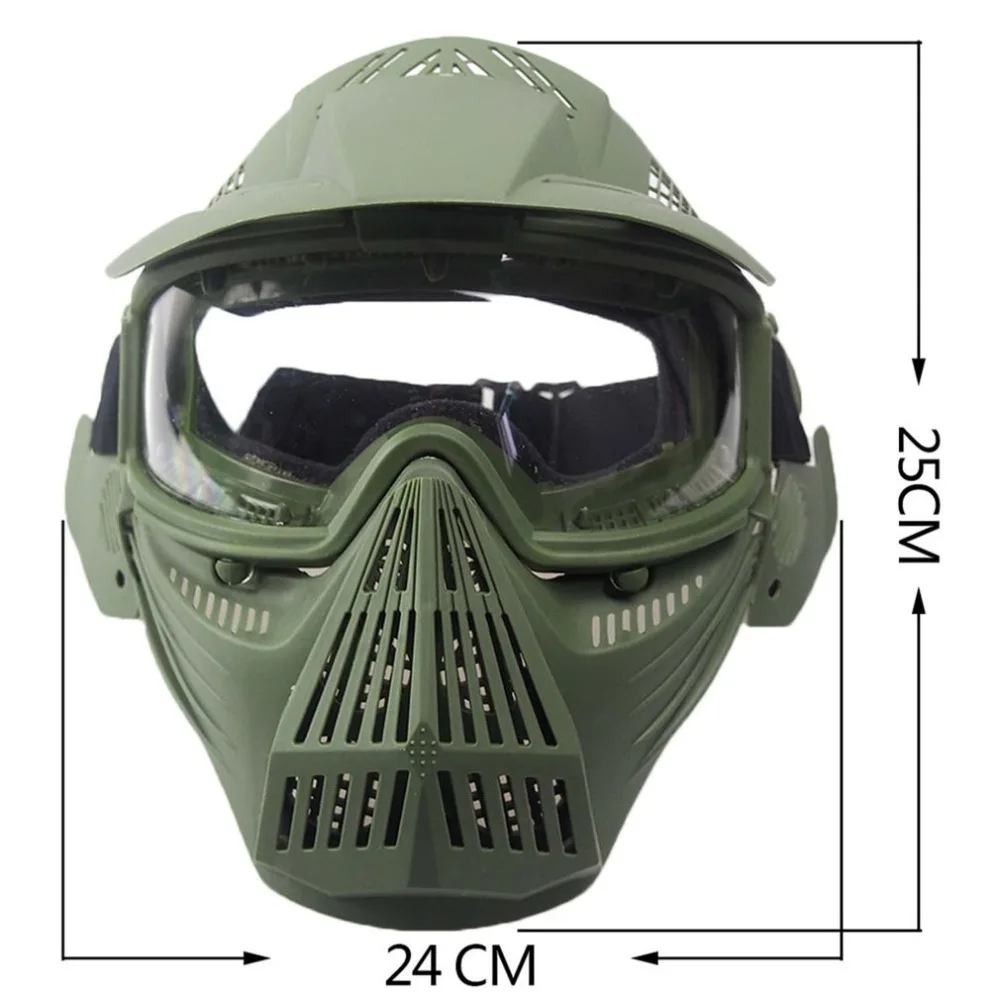 Airsoft маска для лица Уход за кожей лица маска с сеткой легкий Охотничий Тактический Открытый защитный CS Хэллоуин вечерние велосипедная маска для лица