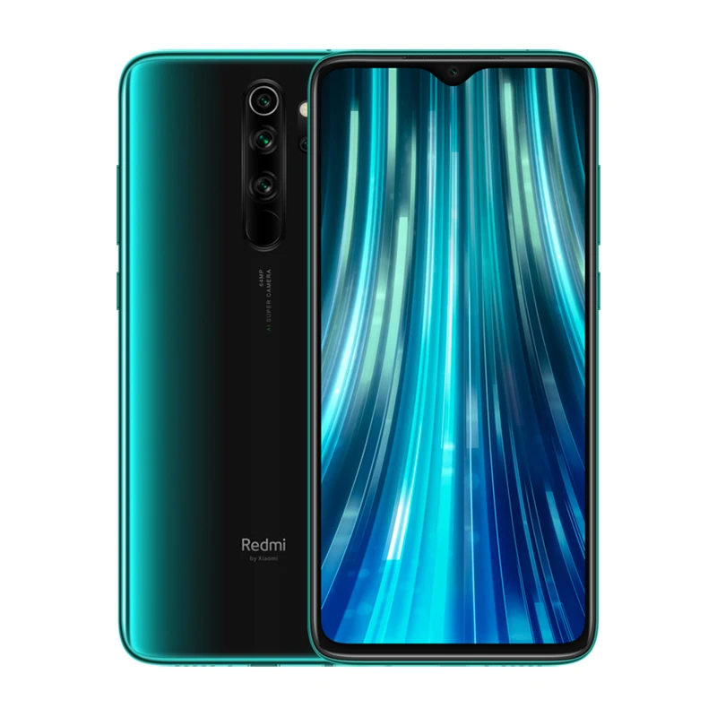 Мобильный телефон Xiaomi Redmi Note 8 Pro с глобальной версией, 6 ГБ, 64 ГБ, четырехъядерный смартфон MTK Helio G90T, четыре ядра, 4500 мАч, NFC - Цвет: Green