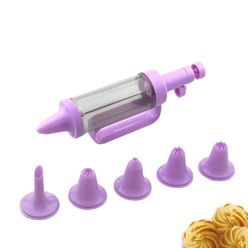 High Quality Cake Decorating Baking Moldes Tool Cookie Biscuit Making Maker Pump Press Machine Decor Kitchen Mold Tools Set