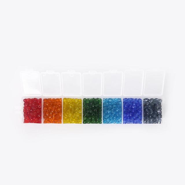 Making Kit Czech Glass Seed Beads Box Set Lobster Clasps Beading Cord For DIY Earring Bracelet Necklace Jewelry Making