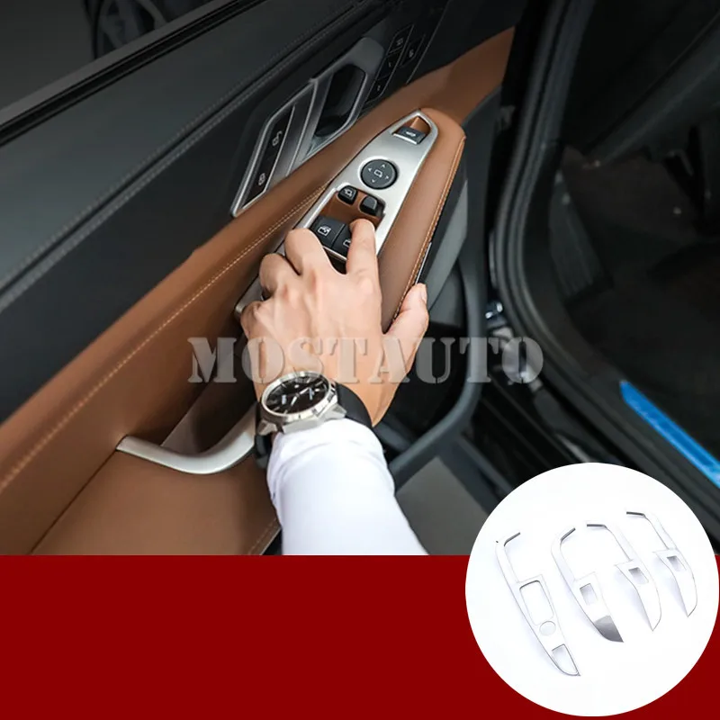 HOTRIMWORLD Interior Car Door Speaker Frame Trim Cover 4pcs