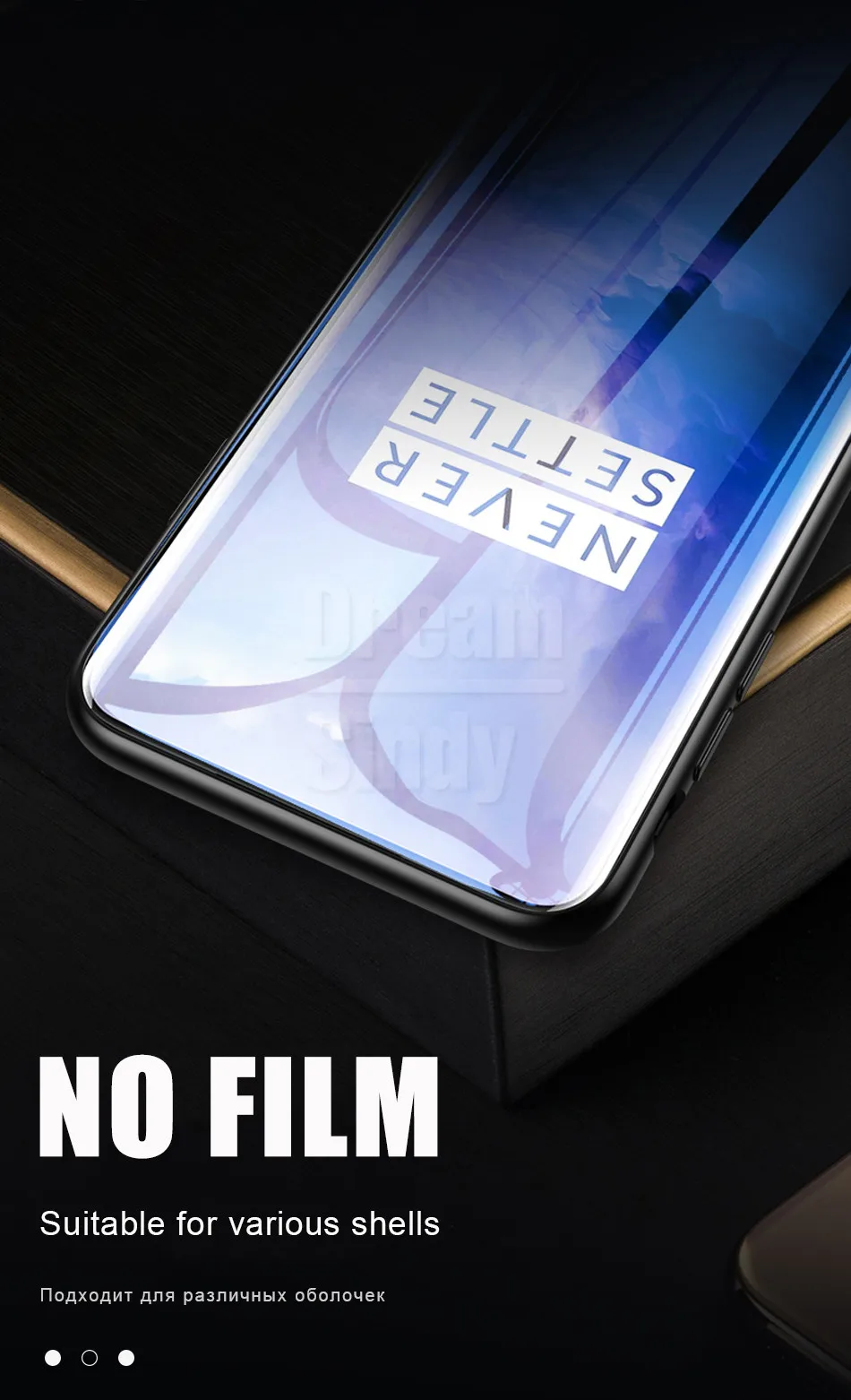 20D закаленное стекло для экрана с закругленными краями для Oneplus 7 Pro 6 6T 5T 5T 5 Защитная пленка для Oneplus 7 6 5 Полное защитное стекло
