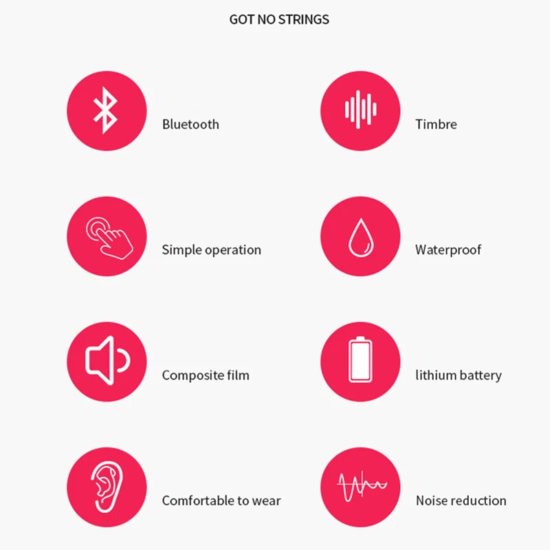 Bluetooth наушники сверхвесовой сабвуфер мини стерео Беспроводная гарнитура Bluetooth наушники невидимые наушники для Ios для Xiaomi