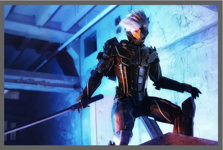 Игровое снаряжение Rising Revengeance Raiden Косплей деревянный меч для коллекционного косплея реквизит