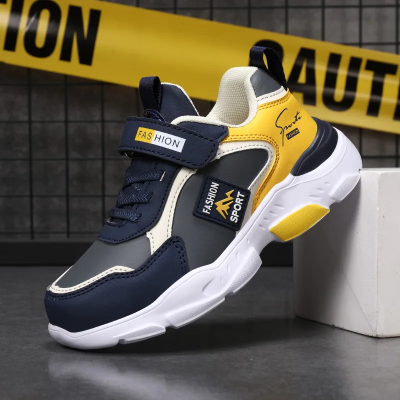 KAMUCC Summer Children's Fashion Sports Shoes Boys' Running Leisure Breathable Outdoor Kids Shoes Lightweight Sneakers